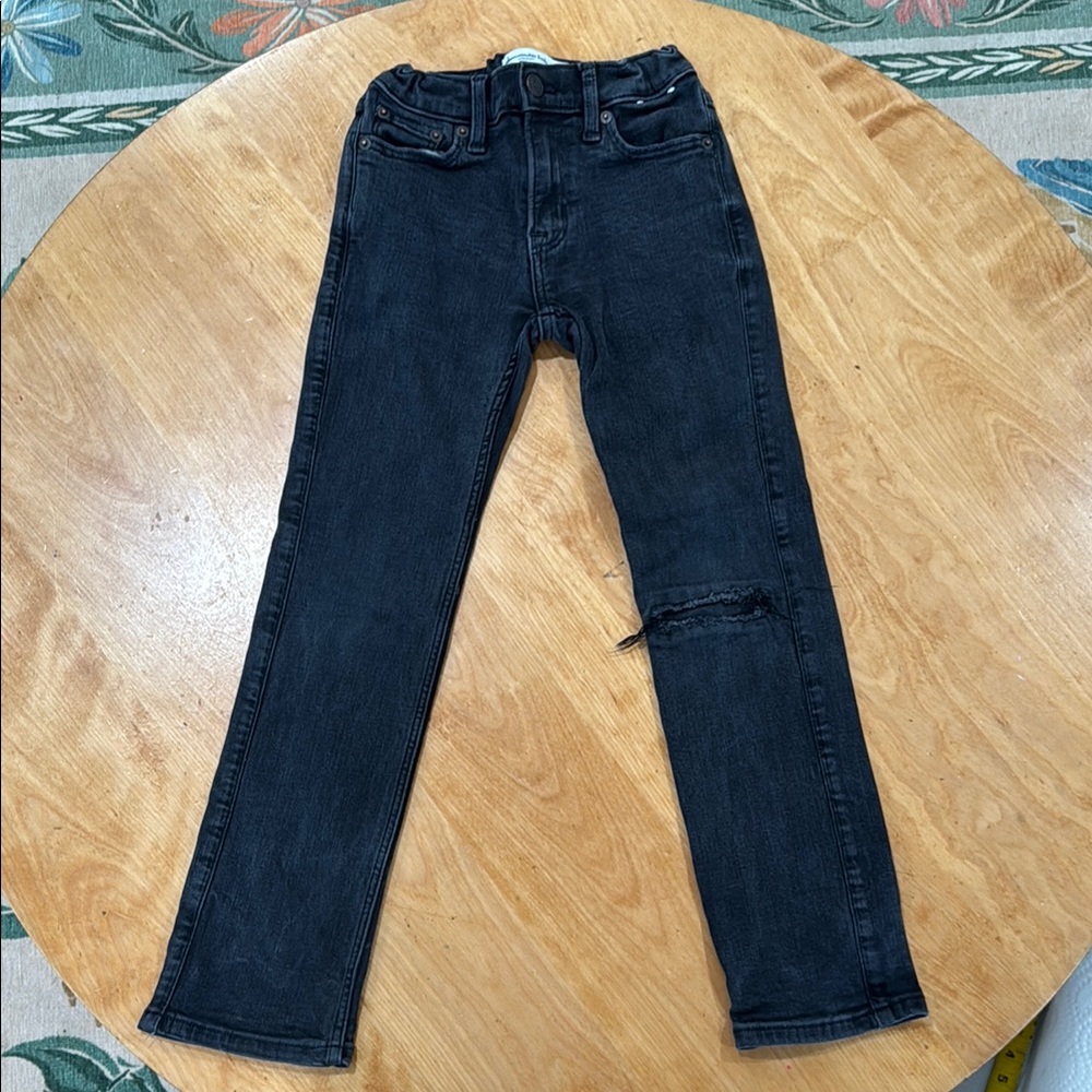 A&F Kids Size 7/8 Long Jeans